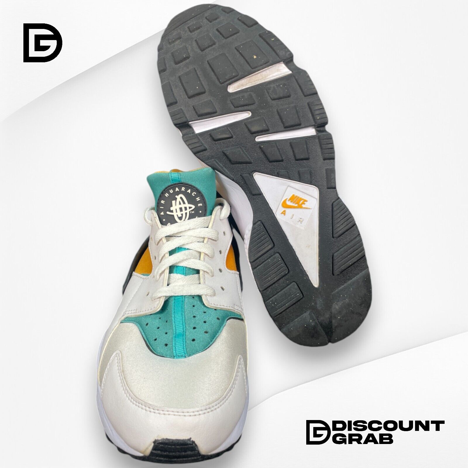 Nike Air Huarache Emerald OG Resin 91 OG White Turqouise