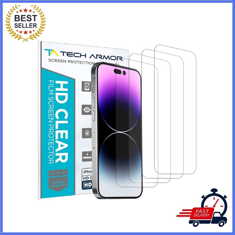 Screen Protector For iPhone 14 Pro Max 5G 2022 6.7 Inch HD C