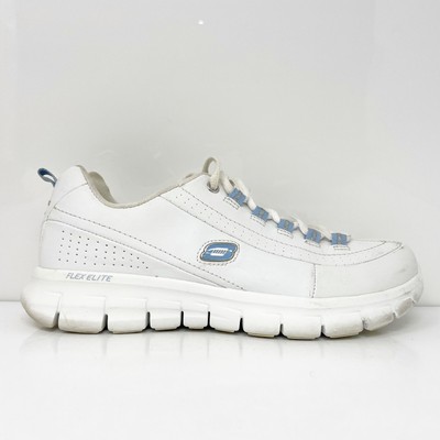 

Skechers Womens Elite Synergy 11798EW Белая повседневная обувь Кроссовки Размер 8, Белый, Elite Synergy