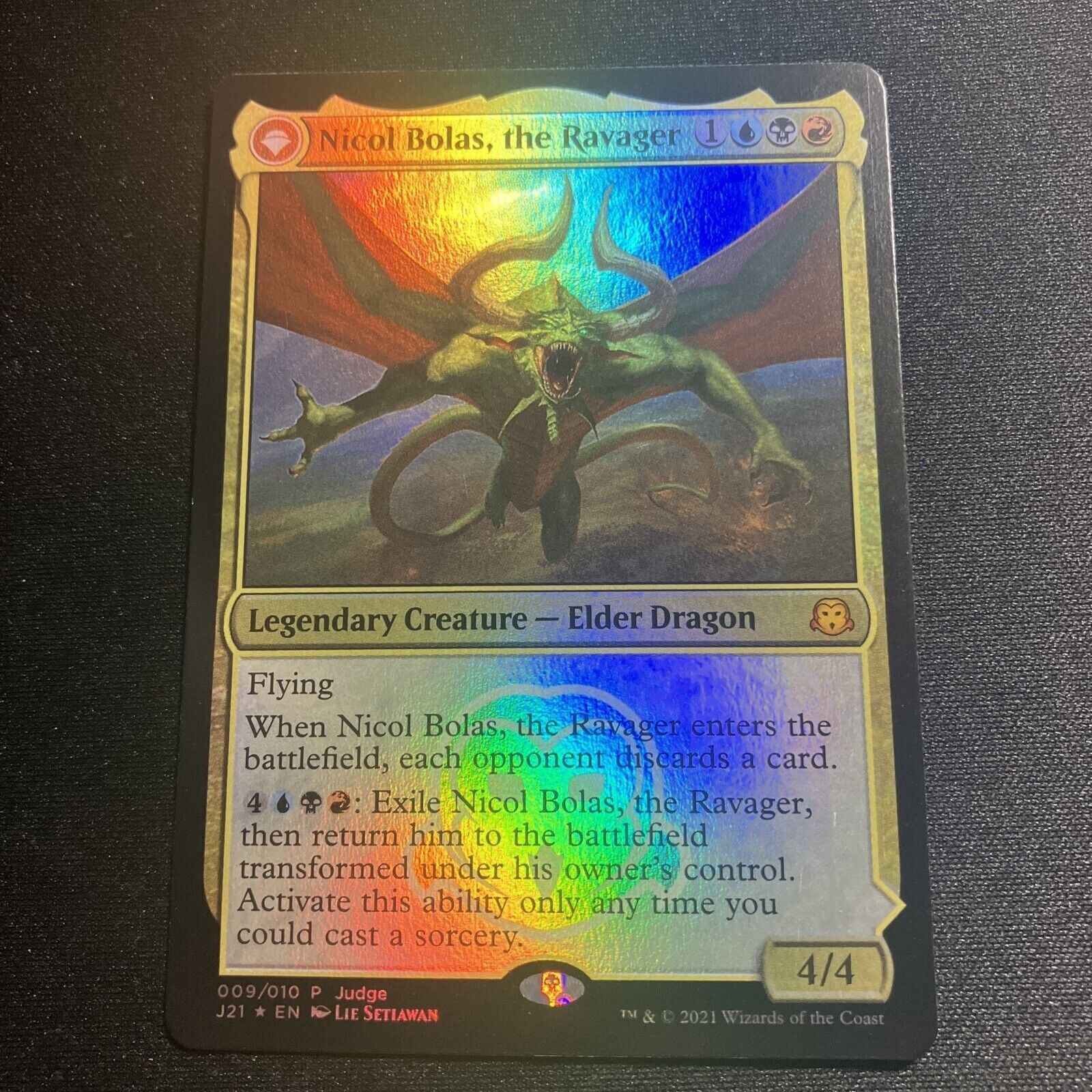 MTG Foil Nicol Bolas , the Ravager - Nicol Bolas, the Arisen MTG Foil Nicol Bolas , the Ravager - Nicol Bolas, the Arisen