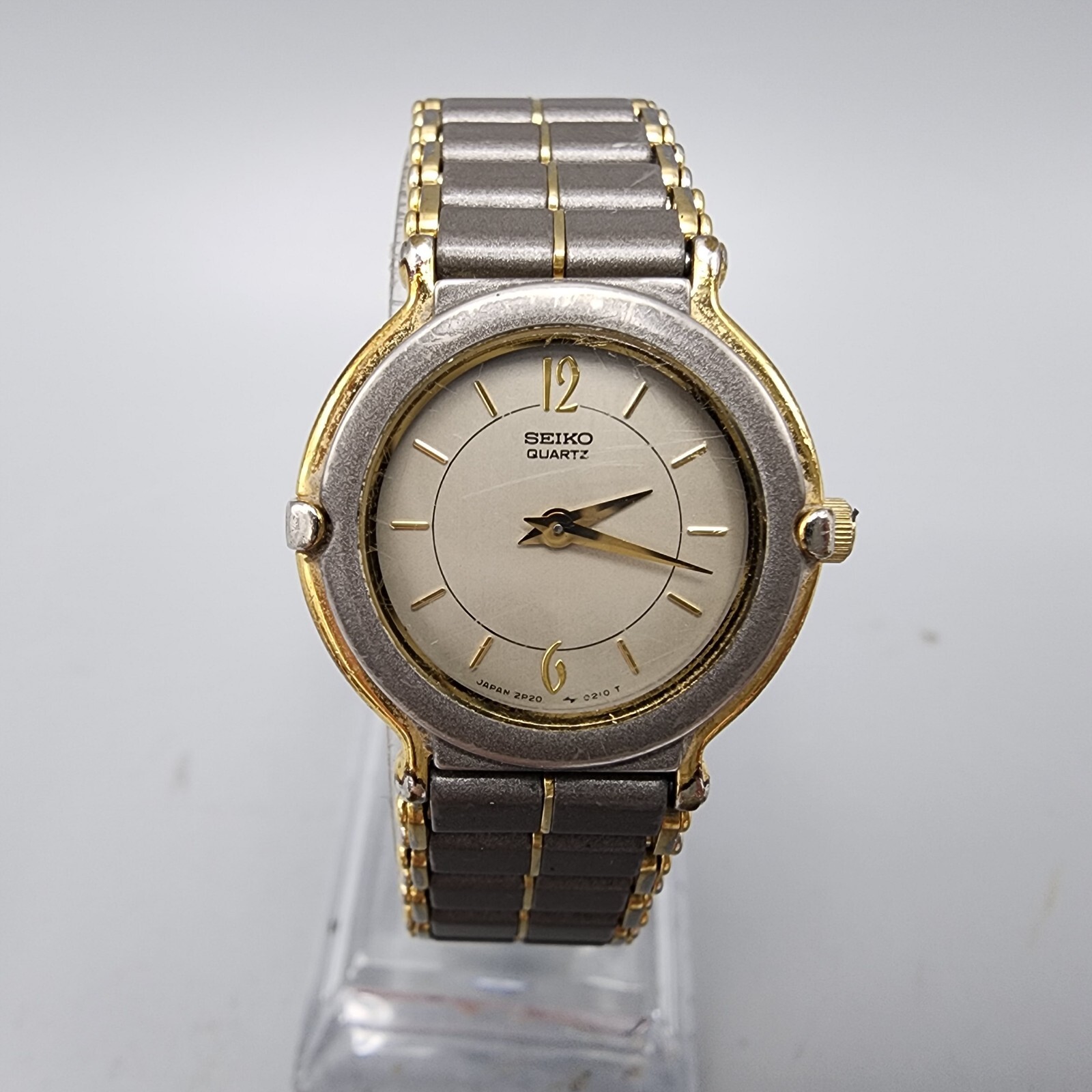 希少新品電池】2261 SEIKO 腕時計レディース 2p20-0d90