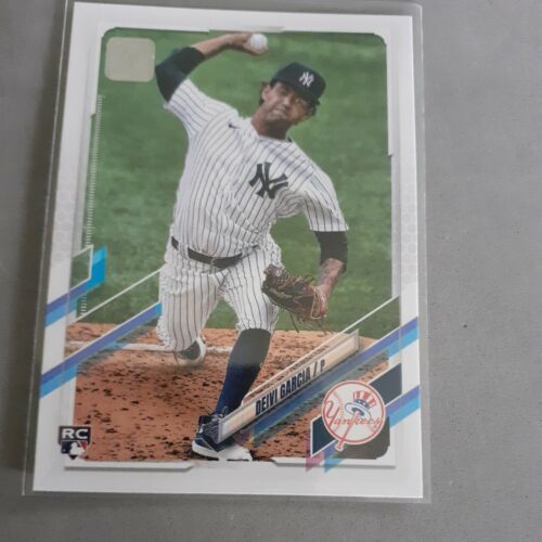 2021 Topps Series 1 Base #41 Deivi Garcia - New York Yankees RC Rookie Card. rookie card picture