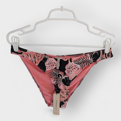 BCBGeneration Women's Standard High Waisted Scoop Swimsuit Bottom Size L/G