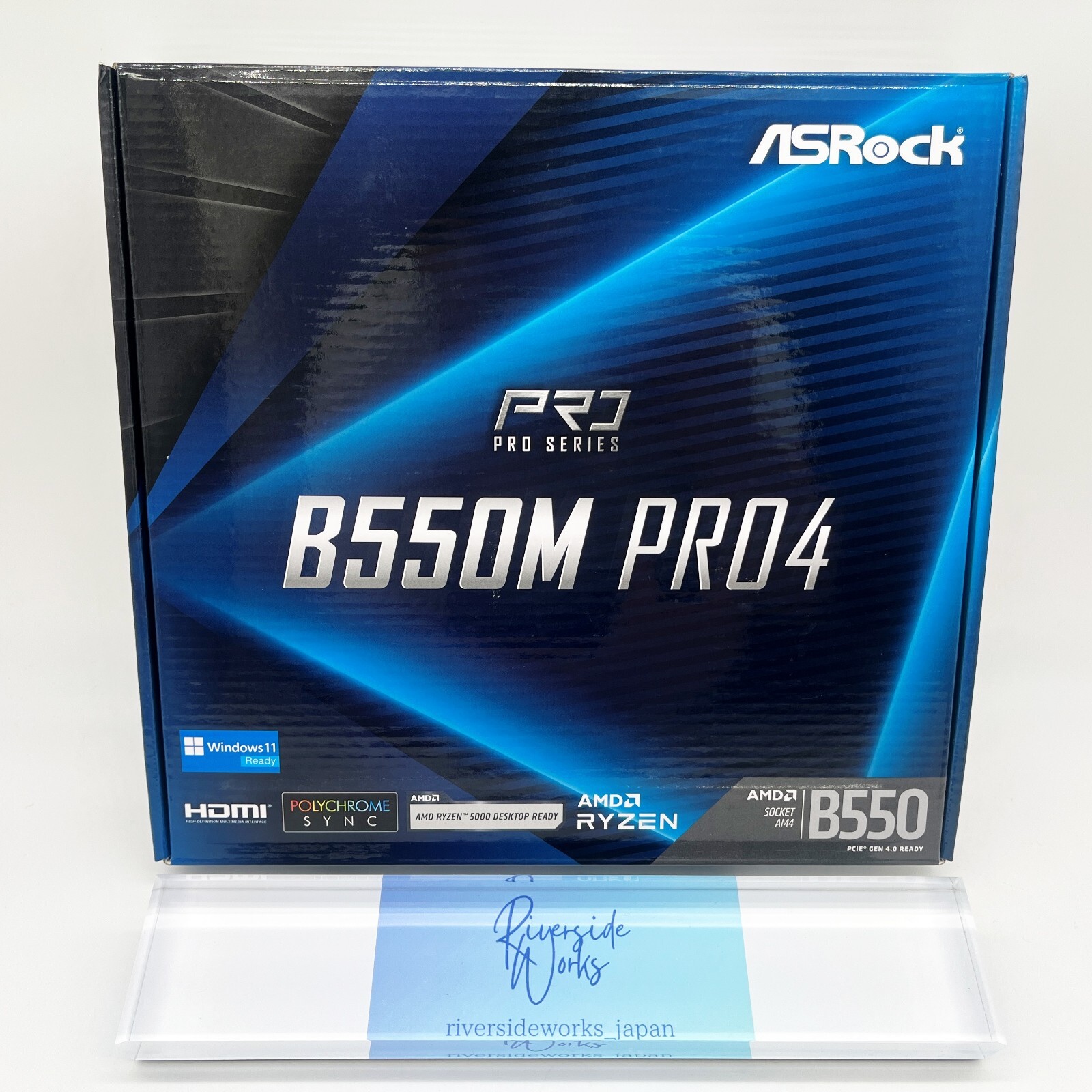 新品未開封 B550M Pro4 AM4 ASRock B550M PRO4 AM4 AMD B550 SATA 6Gb/s Micro ATX AMD