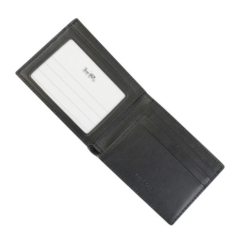 Coach Leather card holder, Men's Accessories