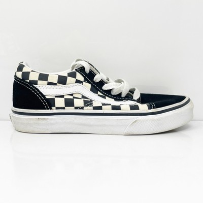 Vans Boys Off The Wall 721356 Черная повседневная обувь Кроссовки Размер 1