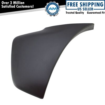 Front Black Bumper End Cap Driver Side LH for 2012-2015 Toyota Tacoma Truck