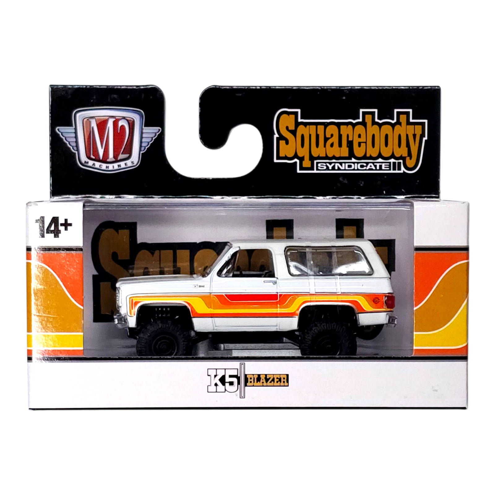 M2マシーン ウォルマート限定　1974　シボレーK5　ブレーザー M2マシーン AUTO-TRUCKS 1/64 1974 シボレー K5 ブレイザー