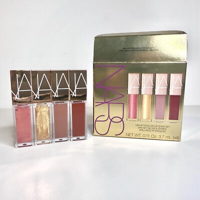 NARS Mini Afterglow Lip Shine Set Holiday Exclusive - Boxed