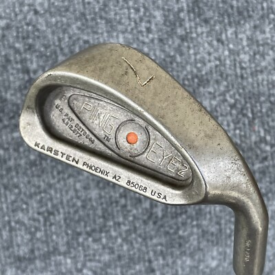 PING Eye 2 Orange Dot Single 7 Iron Right Hand Zz Lite Steel Shaft -