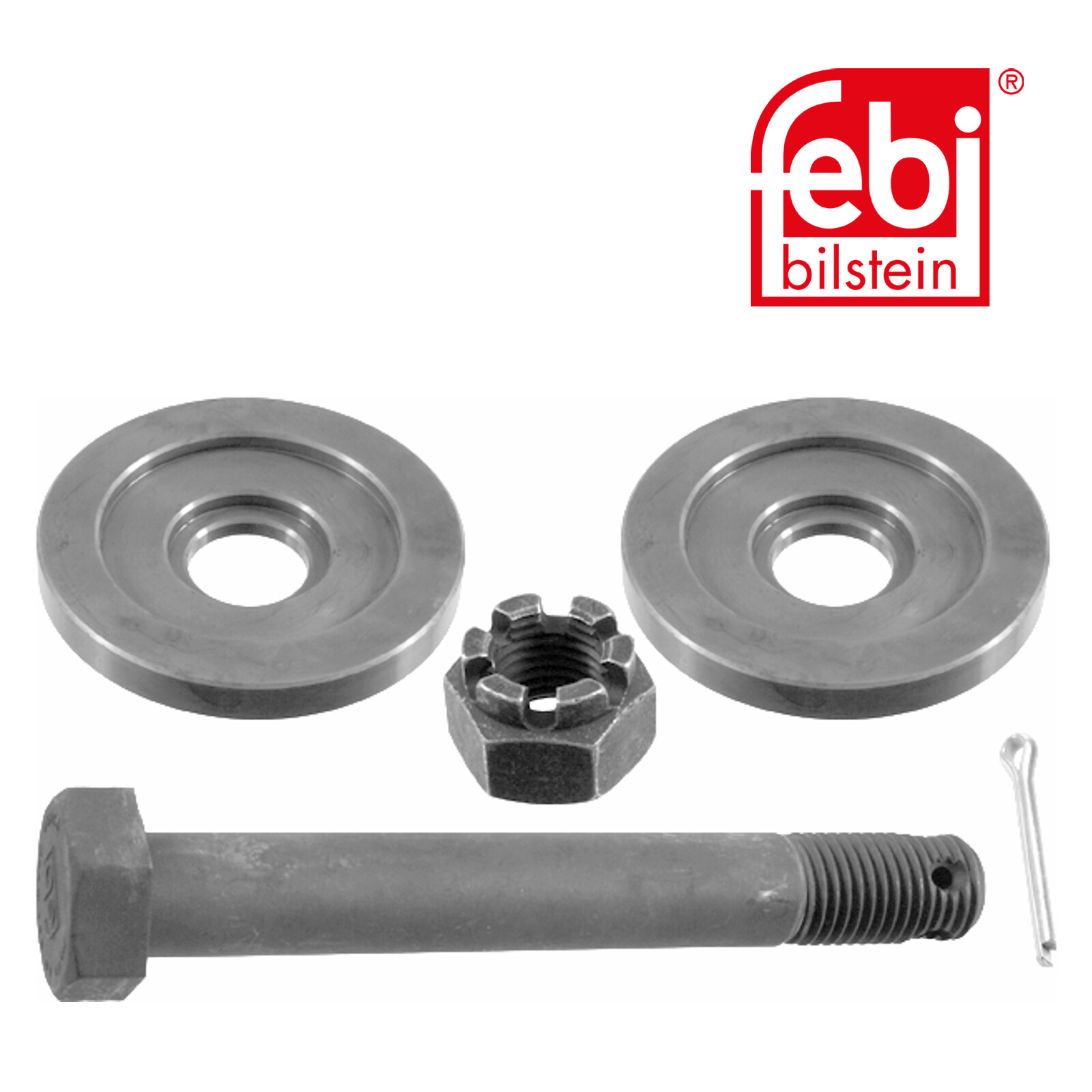 Kit d'assemblage de février bilstein 10081 pour l'œil de ressort pour Scania
