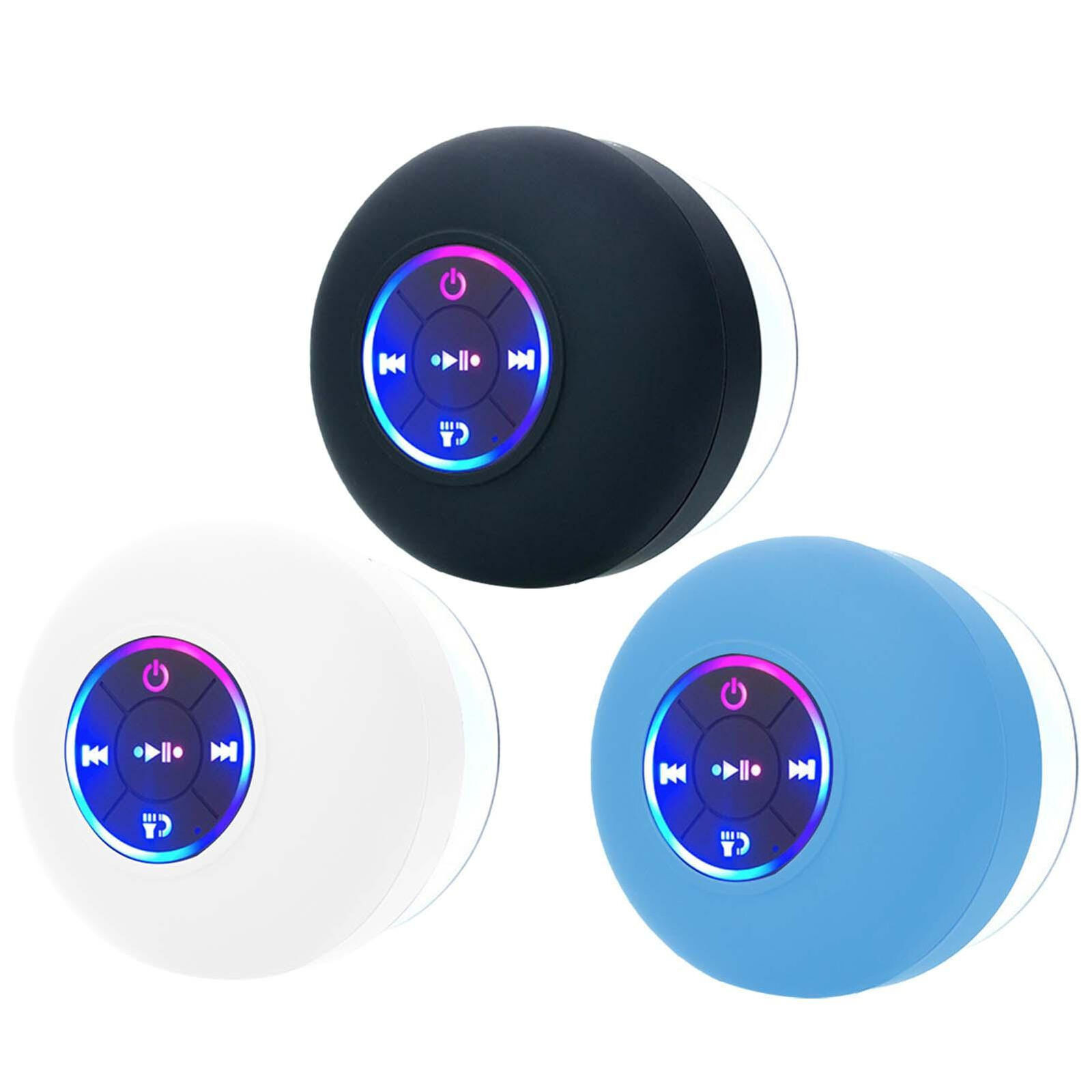 Wireless Shower Speaker Waterproof 5.0 Bluetooth Speaker wit