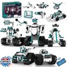 Suplanet STEM Robot Toys for 8-14, 12 in 1 Remote Control Robotics Toys for Kids, Programmable Building Robot Kit Birthday Present for Science Educational(469 Pcs)