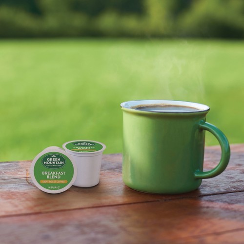 Green Mountain Breakfast Blend Light Roast K-Cup Coffee Pods, 48 Count