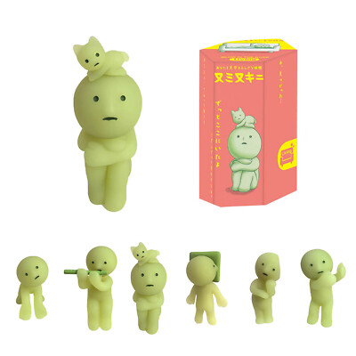 Smiski Living Series Glow in the Dark (1 Random toy figure)