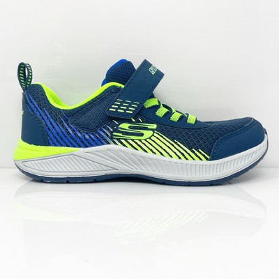 

Кроссовки Skechers Boys Microspec 411031LR, синие кроссовки, размер 12, Синий, Microspec