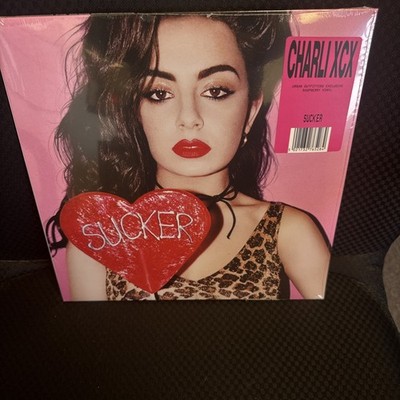 CHARLI XCX Sucker Vinyl LP Uban Outfitters Raspberry [IN