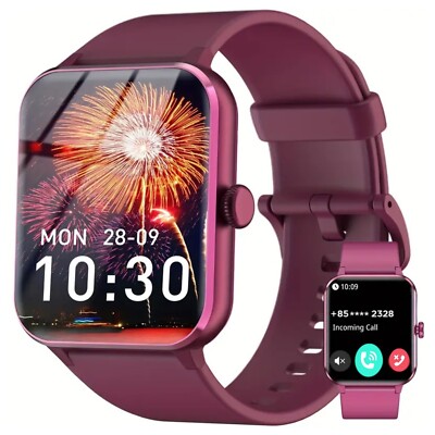 Smart Watch for Women Men(Dial/Answer Calls) Fitness Tracker Heart Rate Monitor