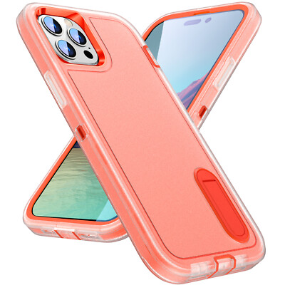 For iPhone 15 Pro Max 14 13 12 11 XR XS 7 Phone Case Heavy Duty Shockproof Cover