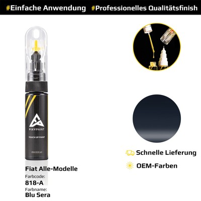 Lackstift für Fiat Alle Modelle - Blu Sera 818/A