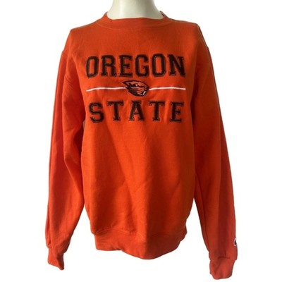 Champion Oregon State University OSU Beavers Orange Crew Nec