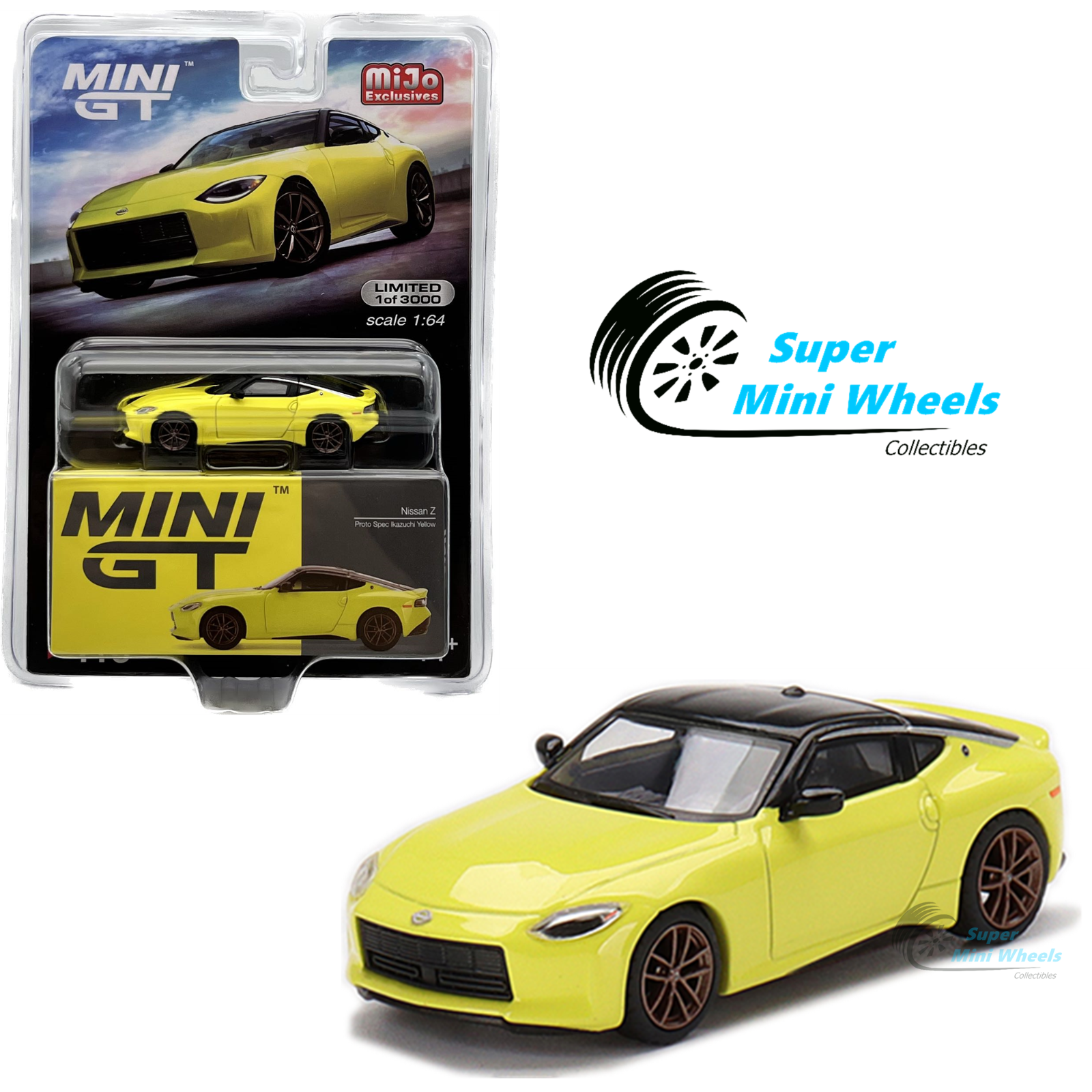 MINI GT ミニカー 3台セット 1/64 Mini GT 1:64 Super GT Series Nissan GT-R NISMO GT3 #360