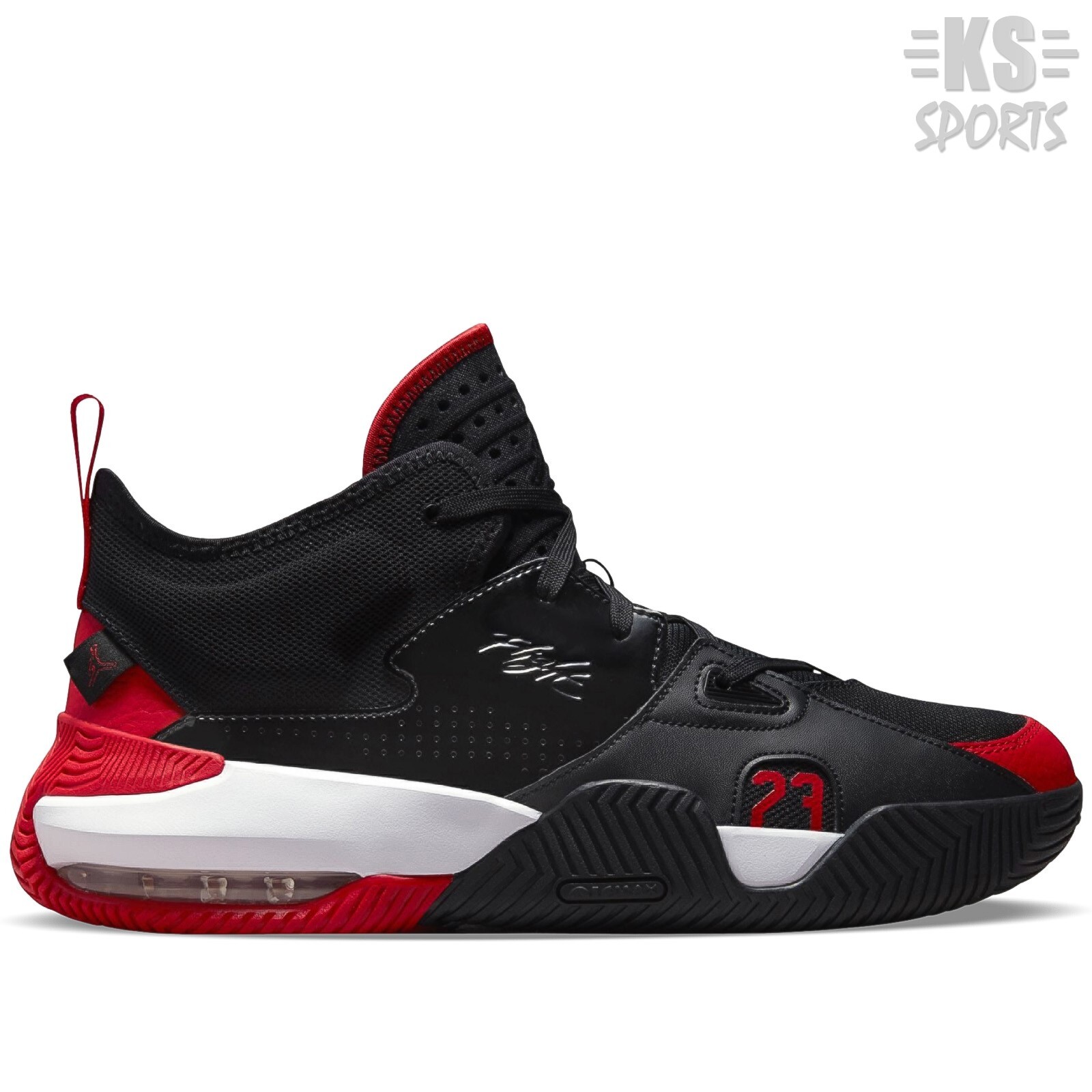 Jordan Stay Loyal 2 'Bred' Black Red White Men's Basketball Jordan Stay Loyal 2 'Bred' Black Red White Men's Basketball