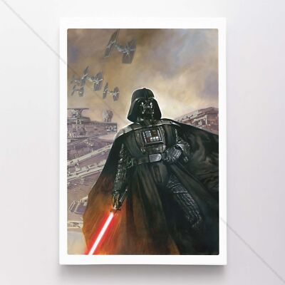 Darth Vader Star Wars Poster Canvas Movie Comic Art Print #61