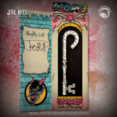 Joe Hill SIGNED Key to the Candy Cane Gates! 