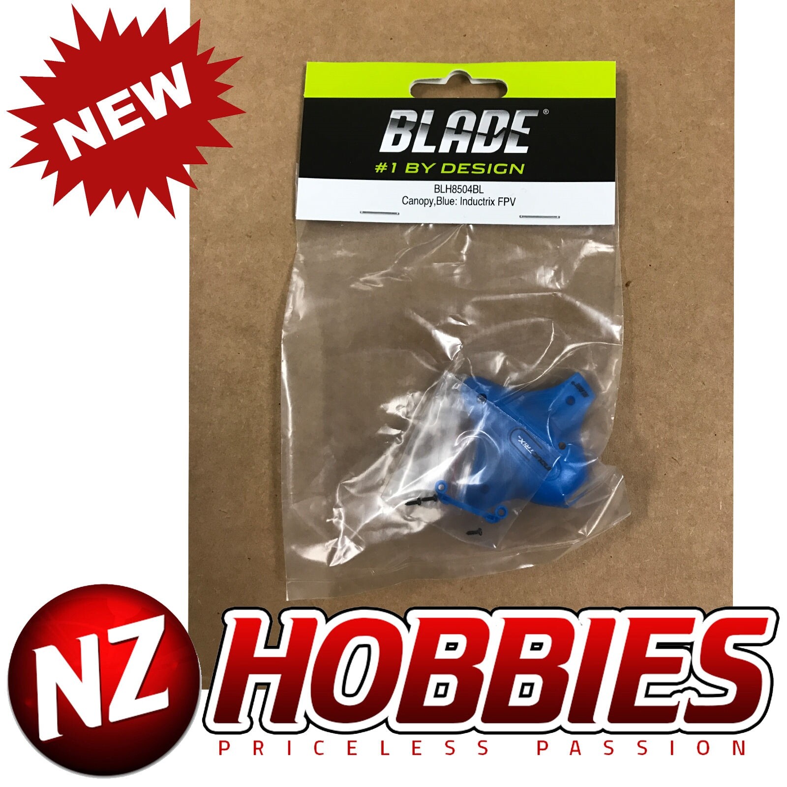 Blade BLH8504BL Canopy BLUE Inductrix FPV