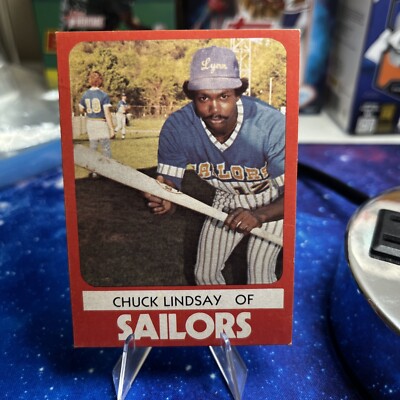 1980 Lynn Sailors Minor League TCMA #5 Chuck Lindsay M3
