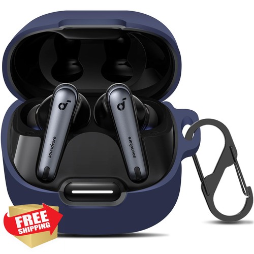 LDSXAY Silicone Case for Anker Soundcore Liberty 4 NC, Blue | eBay