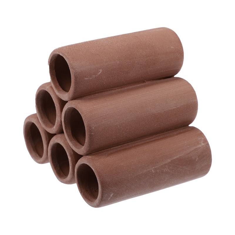 Aquarium Refuge Osciller Grotte, Rouge Brun, 3.43x3.13x2.83 Pouces