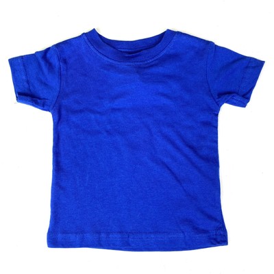 Rabbit Skins Baby Infant 6 Month Unisex T-Shirt Color Blanks Short Sleeve Cotton