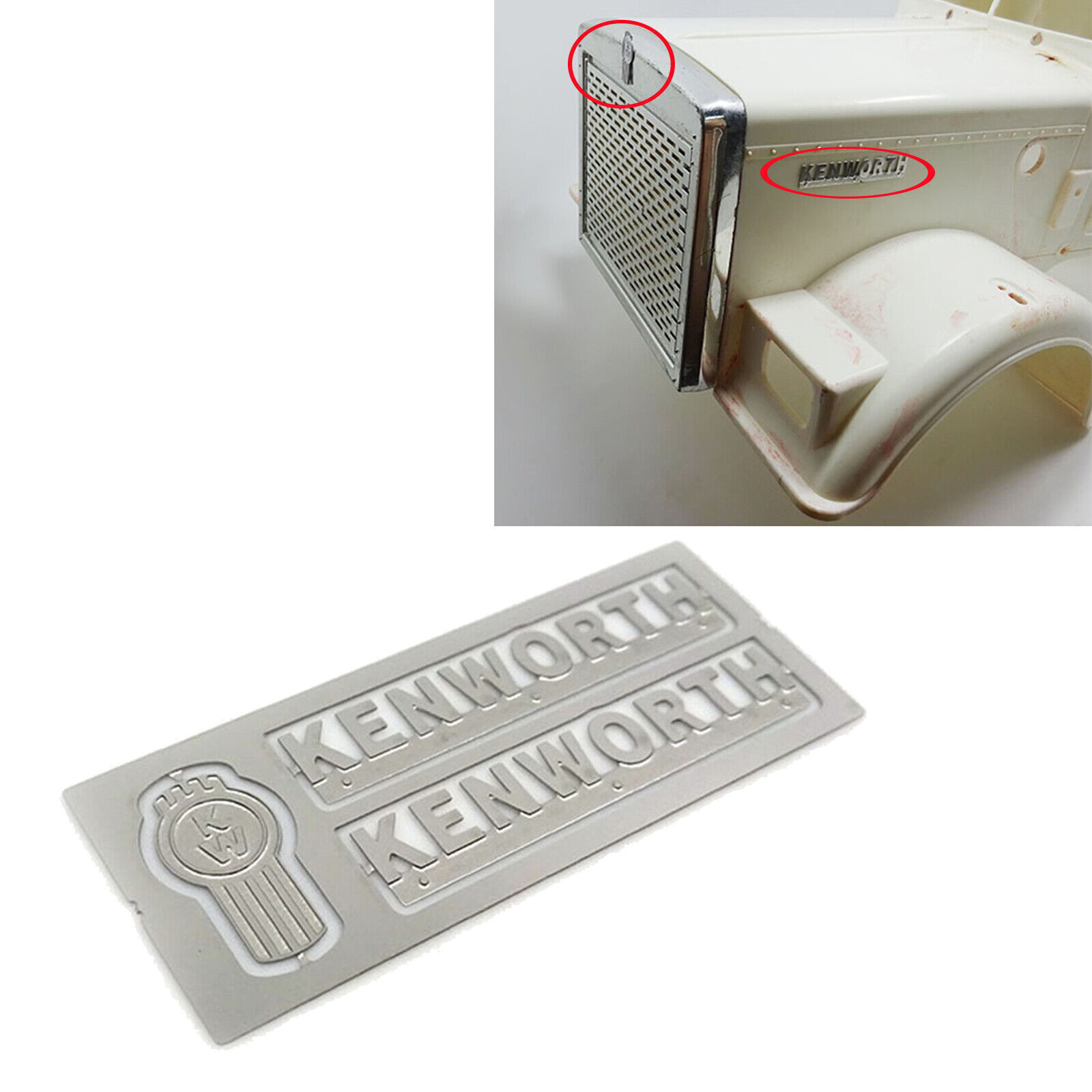 Modification Logo Word Pattern For 1/14 Tamiya King To Kenworth