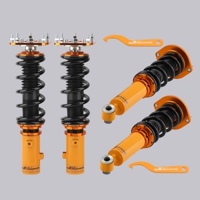 4x Damper& Height reglable Coilover Amortisseur for Mazda RX7 FC FC3S 86-1991