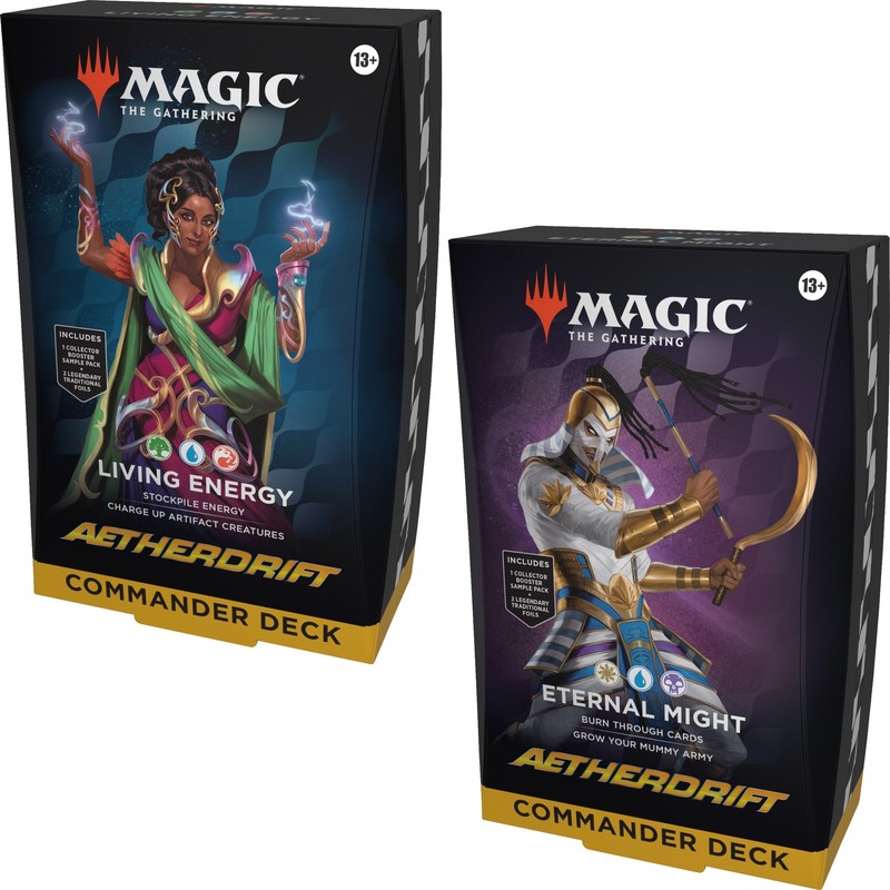 Commander Decks -Set of 2- Aetherdrift DFT MTG
