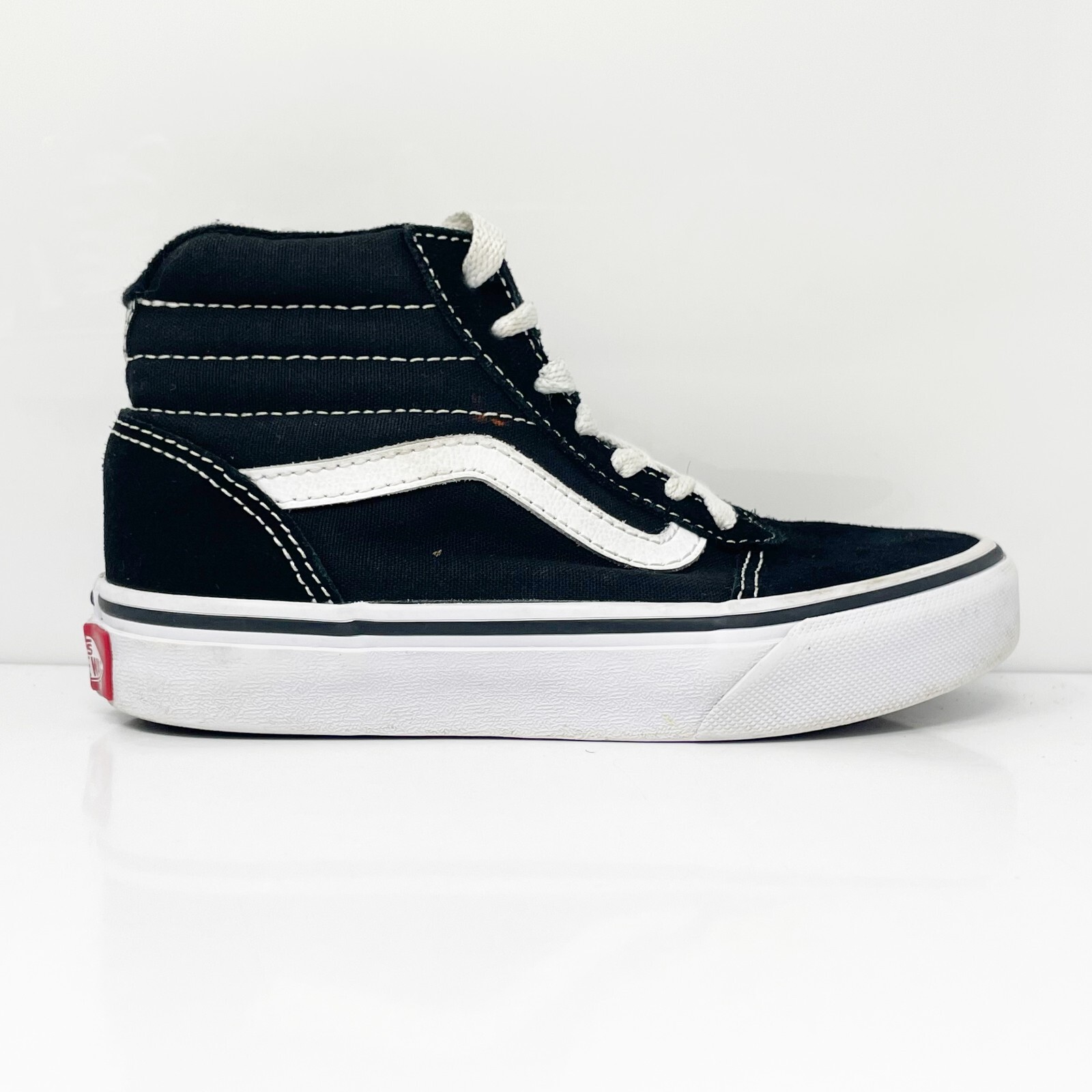 Vans Boys SK8 Hi 500714 Черные повседневные кроссовки, размер 12,5