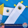 TOPFLAGS South Dakota Flag 4x6 Outdoor SD State Flags Embroidered Flag Heavy Duty Sewn Stripes with 2 Brass Grommets