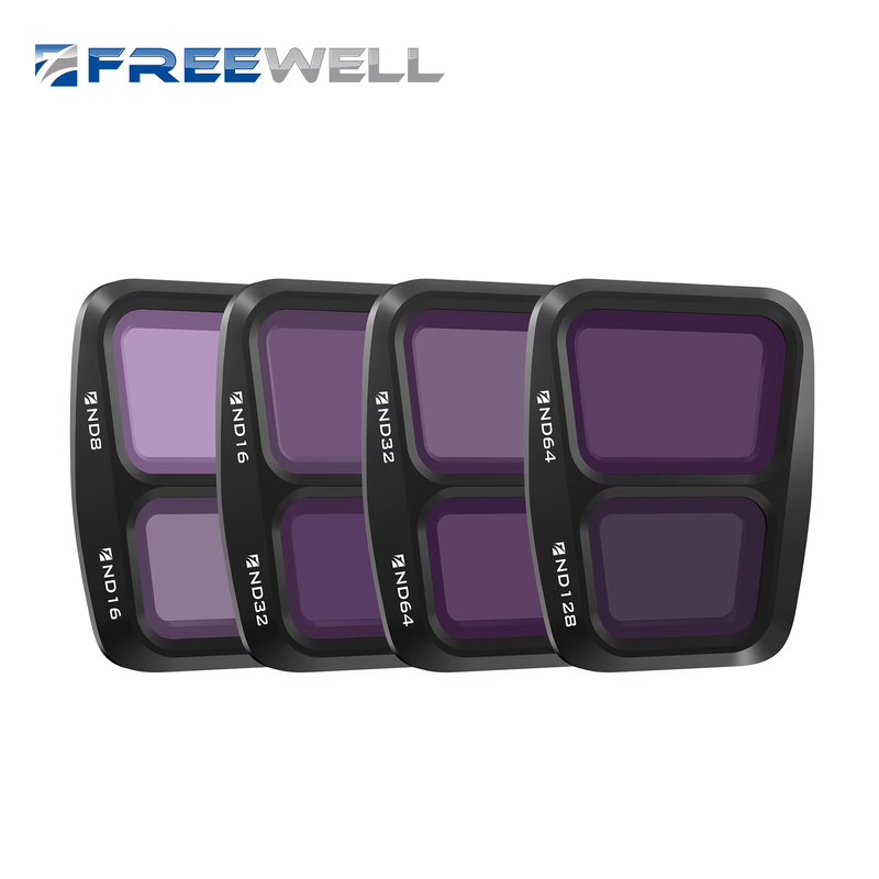 Concept Drone Split ND Filter 4-Pack Kit for DJI Air 3 ND8/ND16/ND32/ND64 and ND