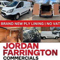 2015 FORD TRANSIT CUSTOM 2.2 TDCi 290 L1 H1**NO VAT TO PAY**BRAND NEW PLY LINING
