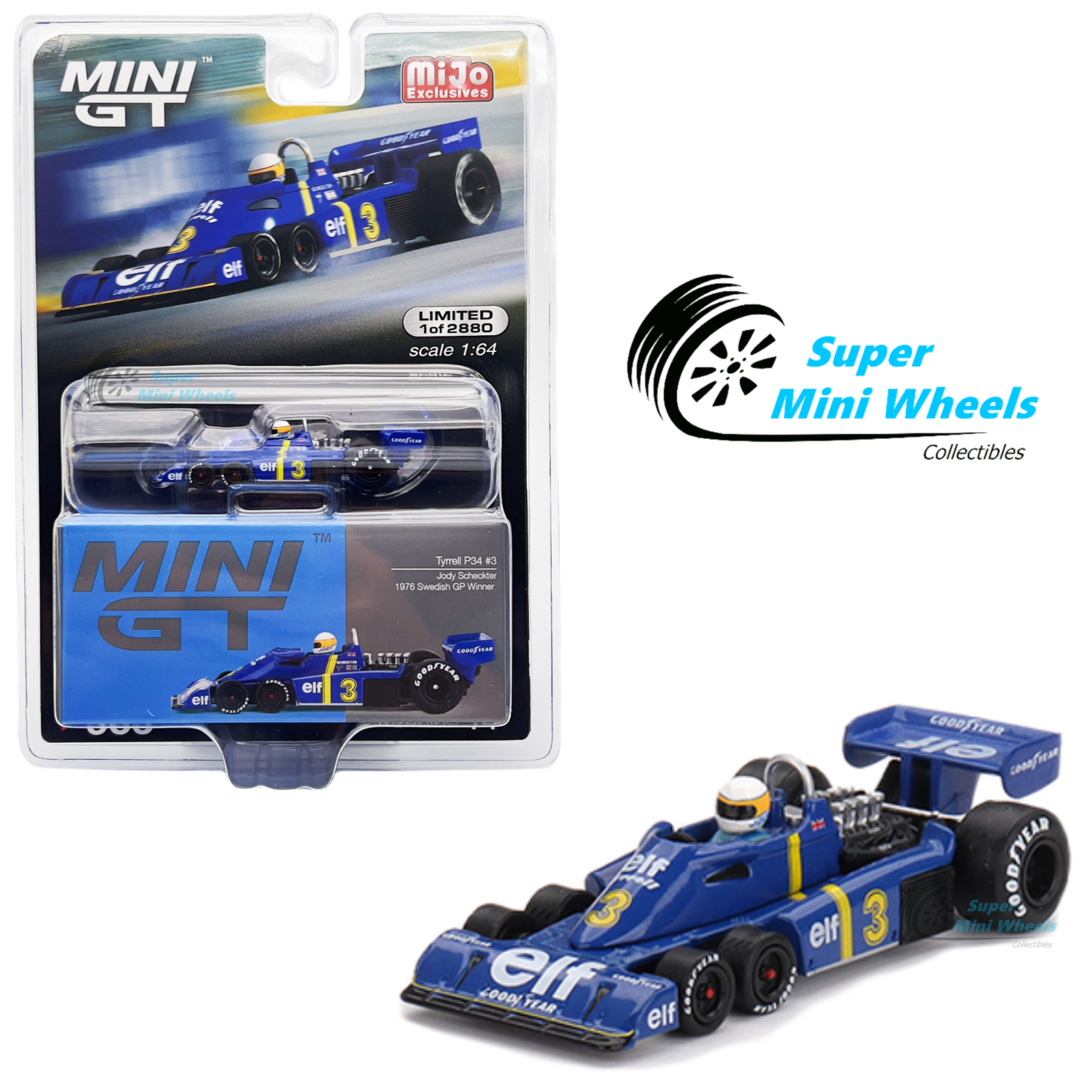 Jody Scheckter to be reunited with Tyrrell six-wheeler TYRRELL P34