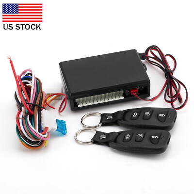 Universal Car Remote Central System Kit Door Lock Keyless Entry System 12V S0A3