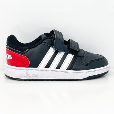 

Adidas Boys Hoops 2.0 FY9444 Черная повседневная обувь Кроссовки Размер 10K, Черный, Hoops 2.0