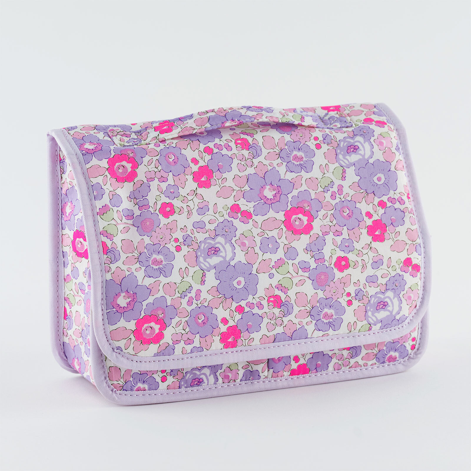 Hobonichi Stappo Liberty Fabrics: Betsy Neon Purple Pouch