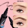 Eyebrow Pen, Waterproof Microblading Eyebrow Pencil for Women – Multi-Fork Precision Tip Creates Natural Hair-Like Strokes Brow Pencil, Angled Brow Brush Easy to Use and Long Lasting 02# Mocha