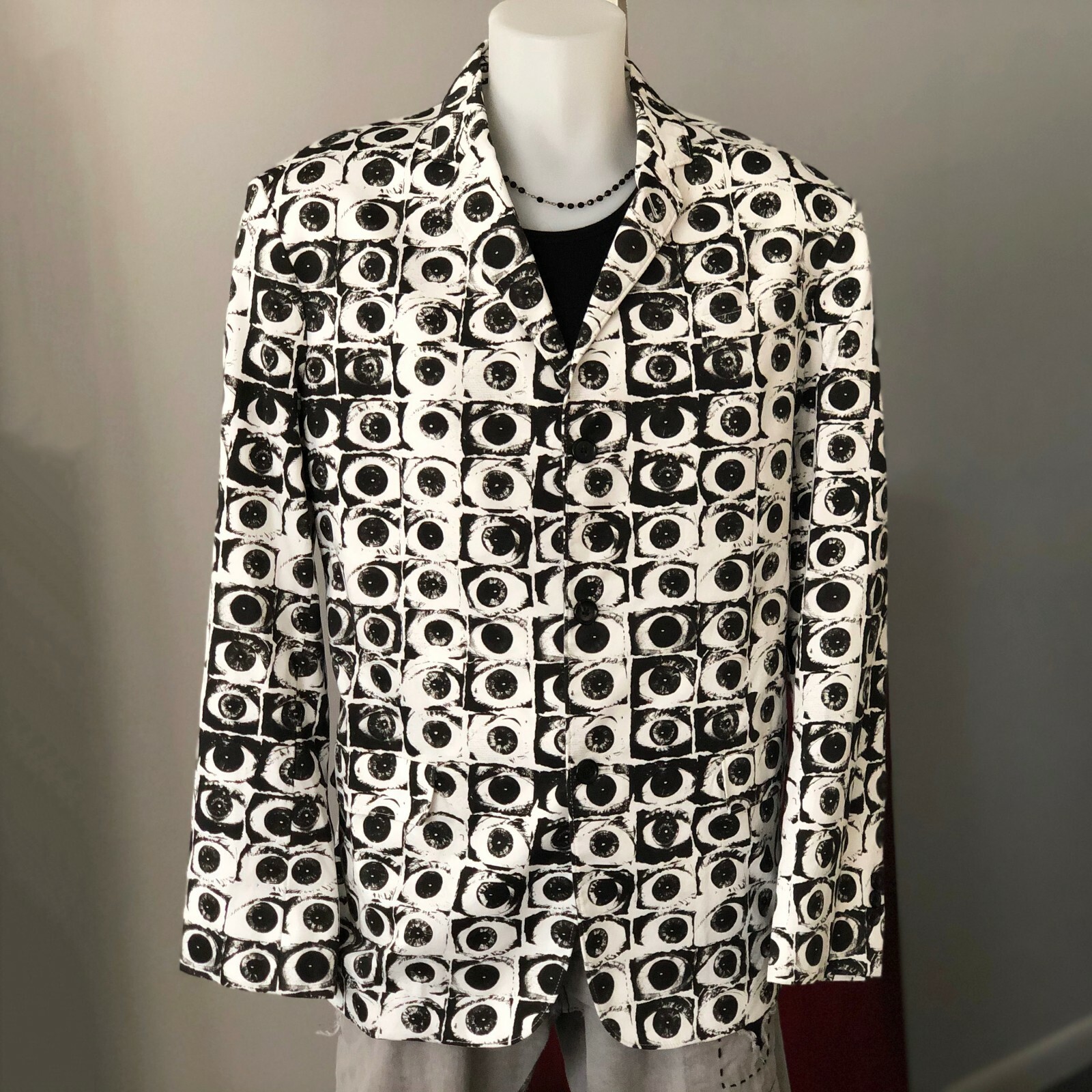 SUPREME COMME des GARCONS SHIRT blazer Eyeball print size XL SUPREME COMME des GARCONS SHIRT blazer Eyeball print size XL
