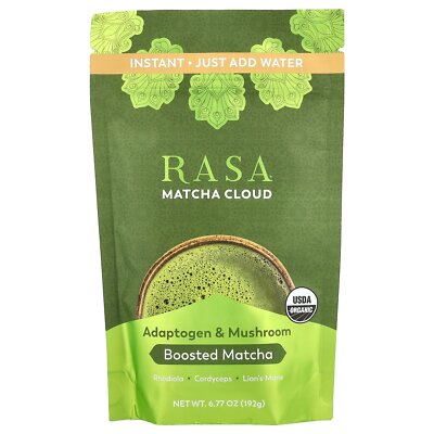 Adaptogen & Mushroom Boosted Matcha, Instant, Matcha Cloud, 6.77 oz (192 g)