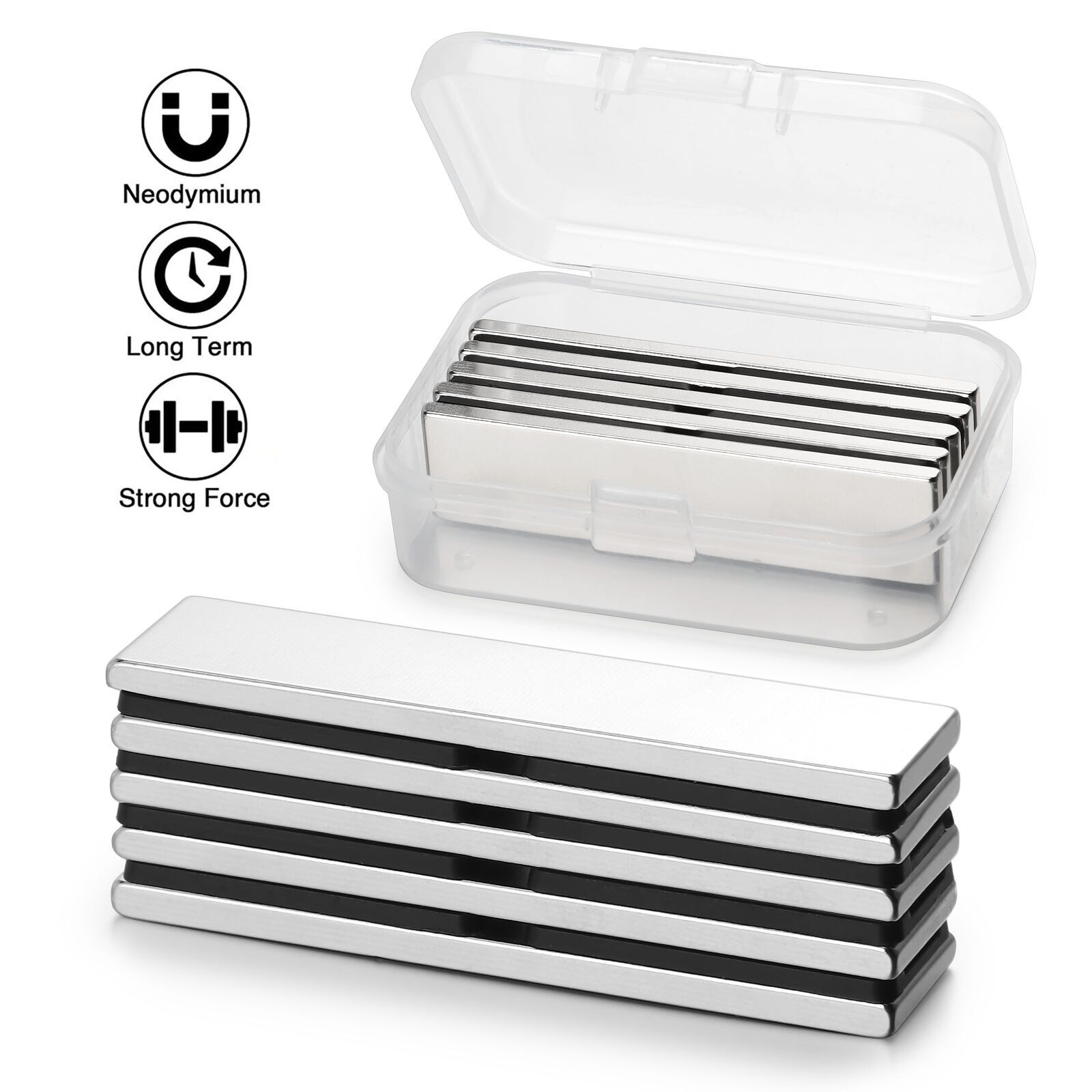 Super Strong Block Fridge Magnets Rare Earth Neodymium Magnet Small Large N52