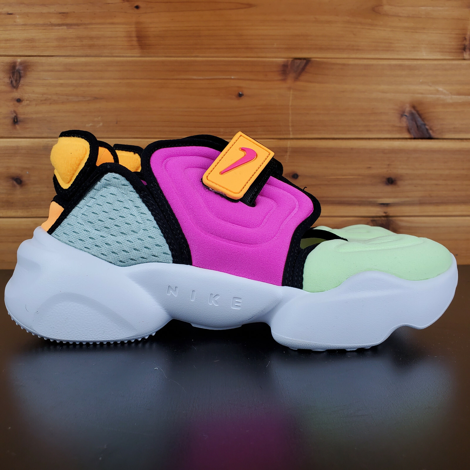 Nike W Aqua Rift Volt Pink Orange CW7164-700 Womens Shoes Running Sneakers  : купить с доставкой из США, цена 12 771 руб - (333777650020)